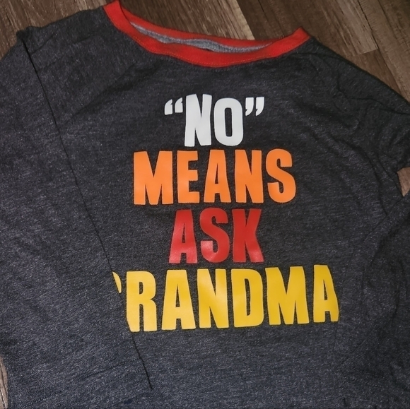 Lot of (3) Toddler size 2T Ask Grandma, Grandma never says No! Shirts  Unisex - Picture 4 of 5